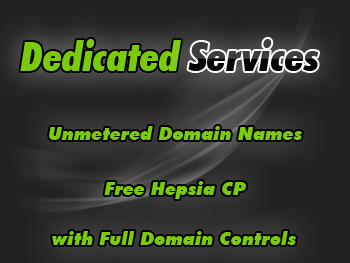 Half-priced dedicated hosting server account